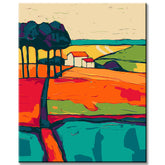 Painting by Numbers Abstract Landscapes